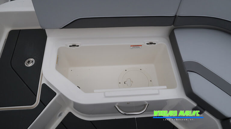 Bayliner V20 under seat storage compartment Vermont