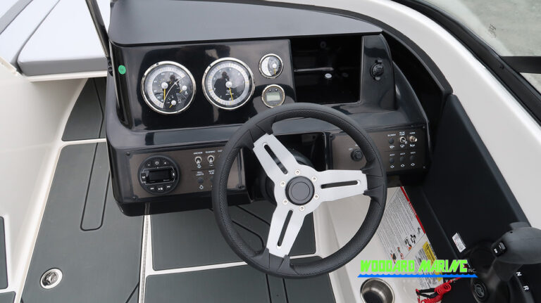 Bayliner V20 steering wheel helm controls Vermont