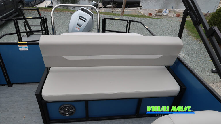 Godfrey pontoon rear facing lounge seating Vermont