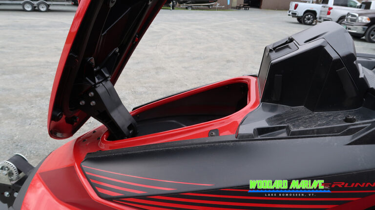 Yamaha VX Deluxe front storage compartment Lake Champlain WaveRunner