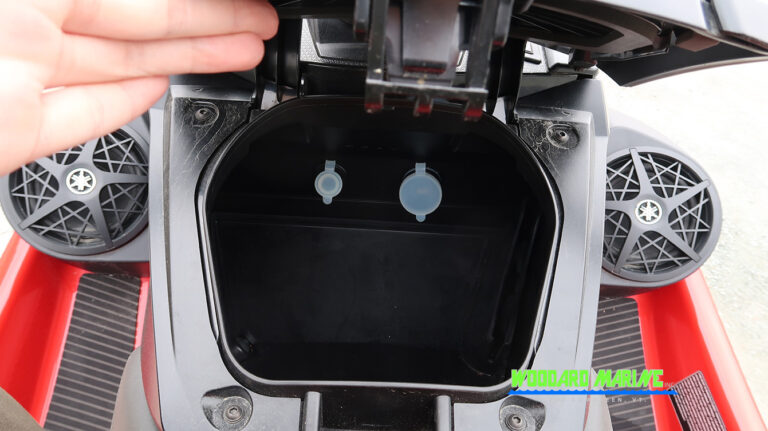 Yamaha VX Deluxe glove box waterproof storage Lake George NY PWC