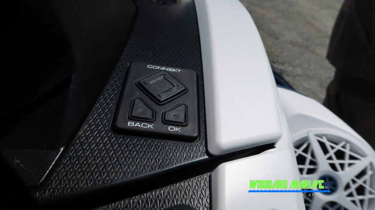 2026 Yamaha WaveRunner VX Cruiser HO Connnext controls back and OK buttons handlebar Lake George NY