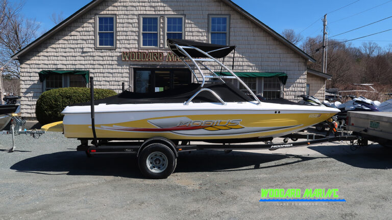 2002 Moomba Outback LS wake boat full exterior profile Vermont