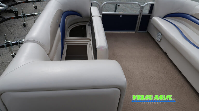weetwater pontoon under seat storage compartment Vermont used pontoon