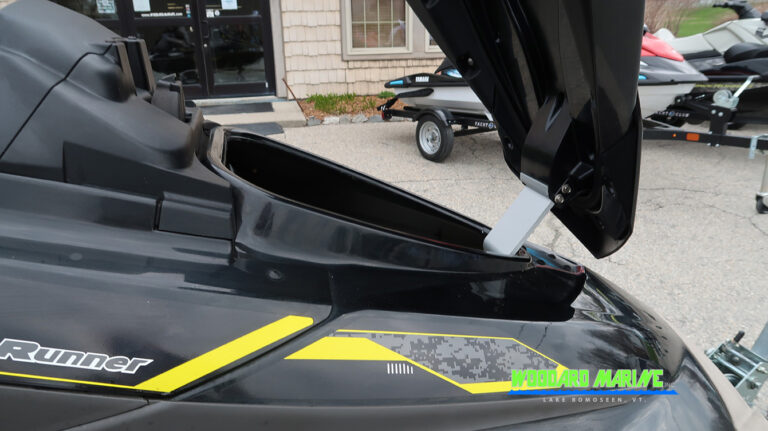 Yamaha VX Deluxe front storage compartment used WaveRunner Lake Champlain