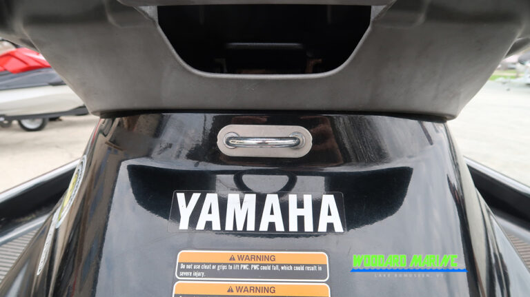 Yamaha VX Deluxe tow hook tubing ready Lake Bomoseen Vermont WaveRunner