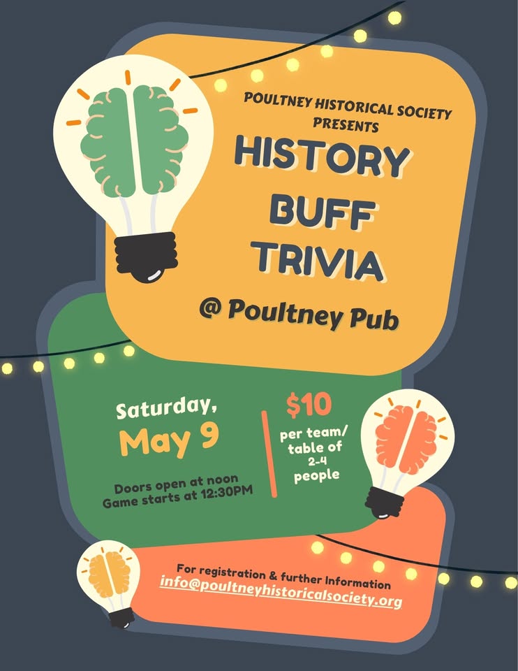 History Buff Trivia Poultney Pub