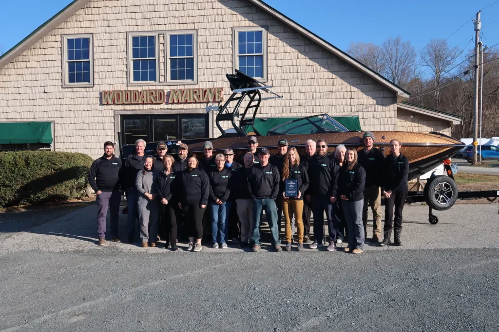 Woodard Marine team and dealership  with over 65 years on Lake Bomoseen
