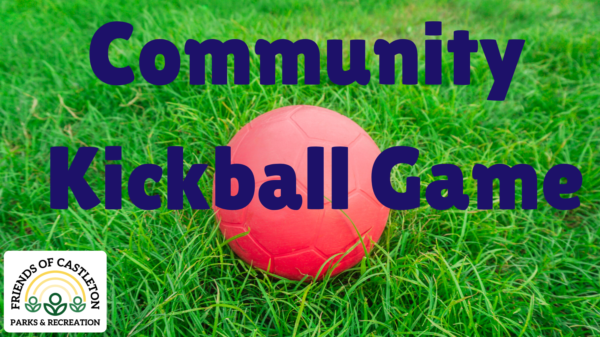 Castleton Community Kickball Game